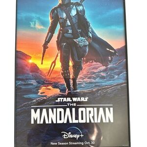 Disney Star Wars The Mandalorian Poster Framed